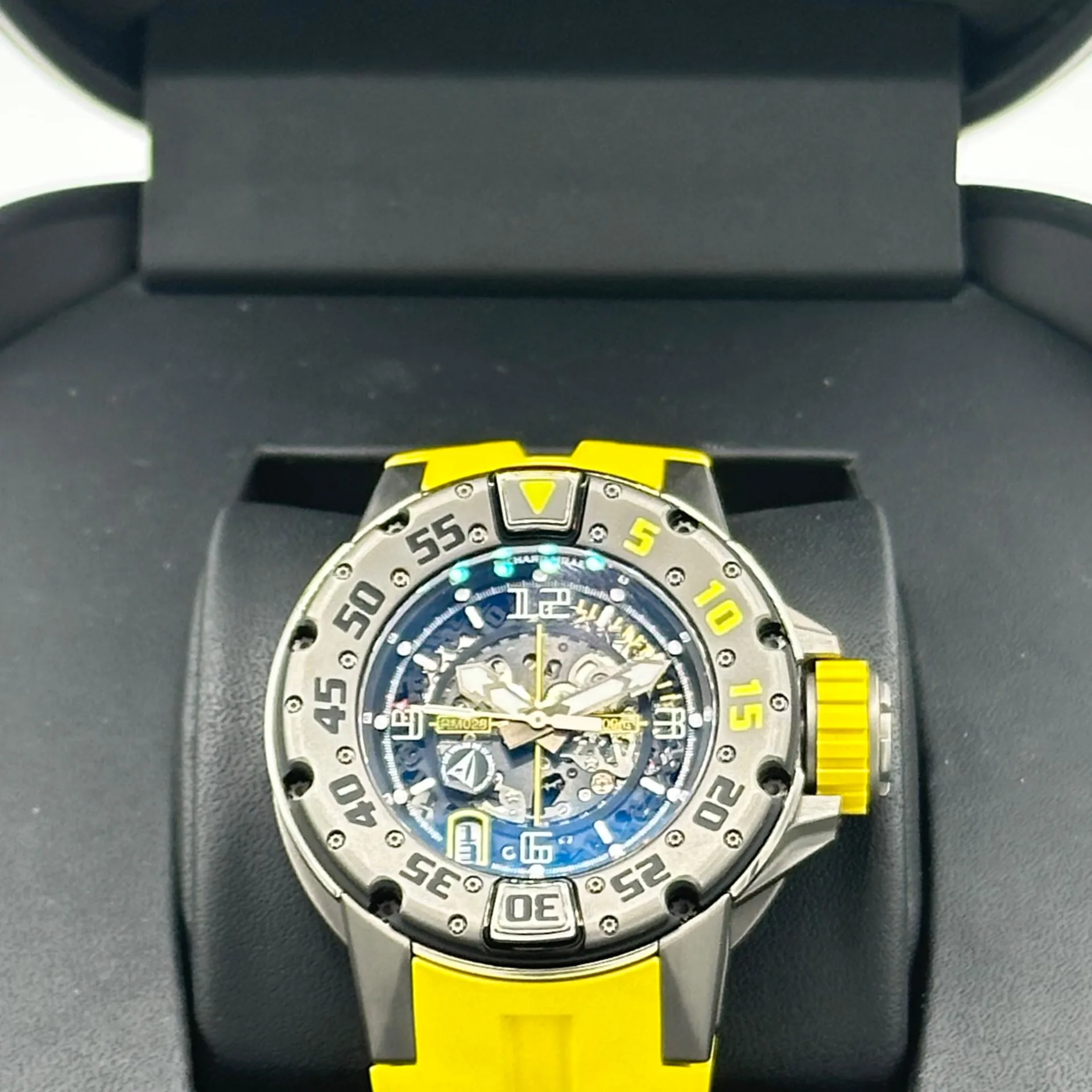 2023 Richard Mille RM028 'Les Voiles de St. Barth' Titanium / Skeletonized / Arabic / Strap - Limited to 100 Pieces RM028 AK Ti