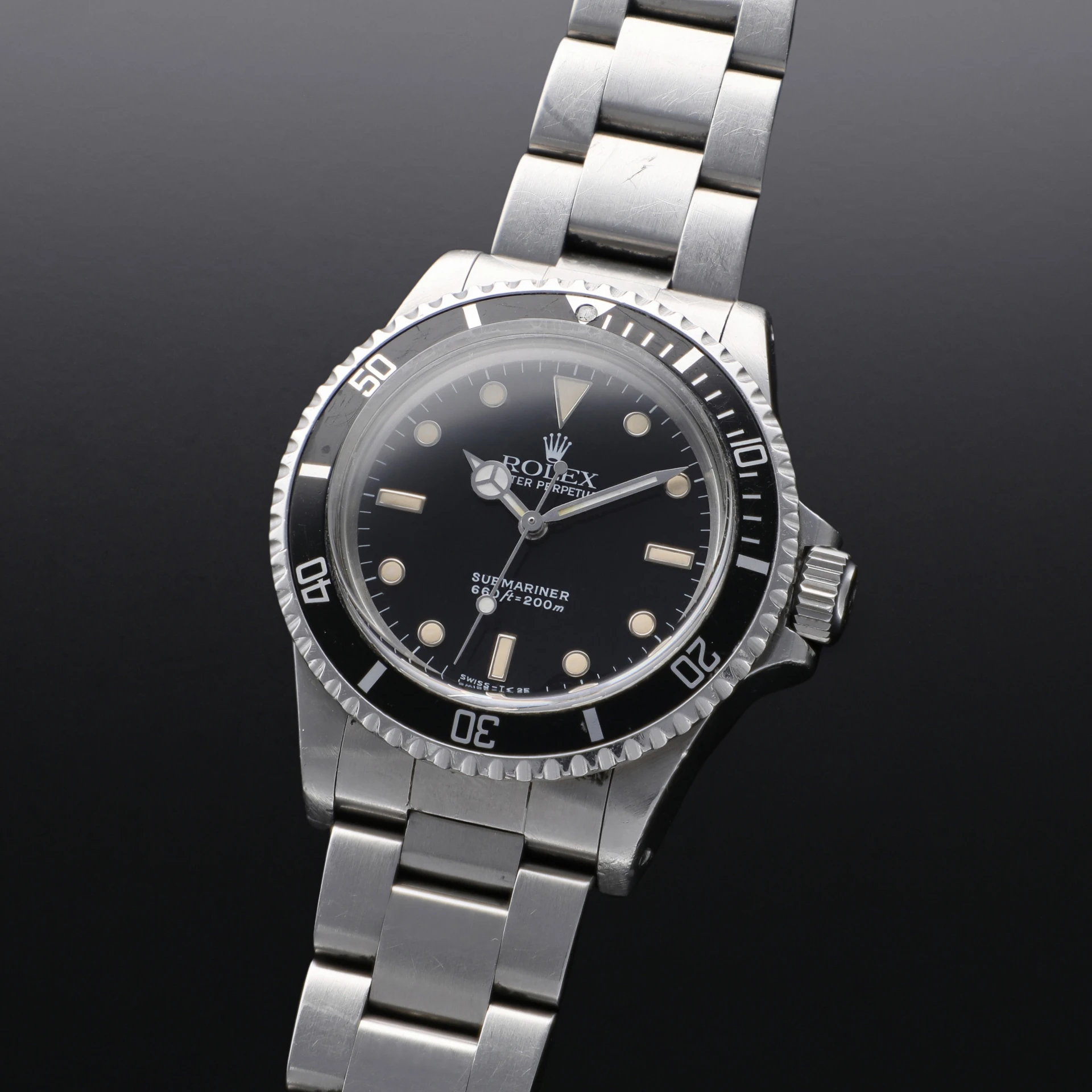 Rolex Submariner Glossy Bezel Rolex Submariner Glossy Bezel 1988