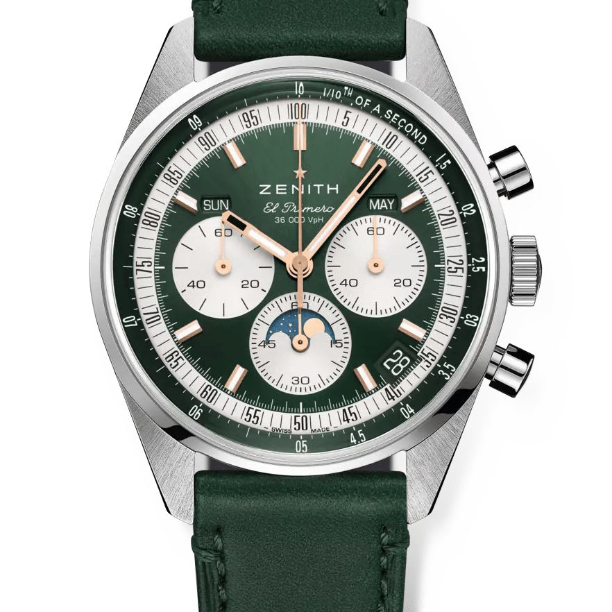 Green Sun's Zenith 3枚セット Zenith Chronomaster Original Triple Calendar: Full Calendar