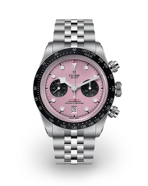 Tudor Black Bay Chrono / Pink / Bracelet M79360N-0019  Model Image