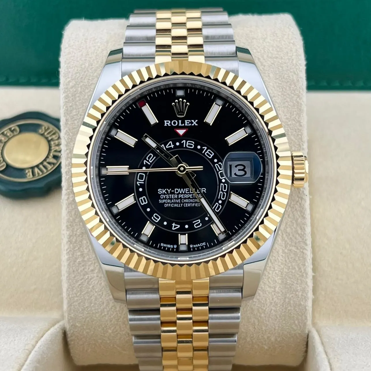 2023 Rolex Sky-Dweller Two-Tone / Black / Jubilee 336933-0004 Listing Image 1
