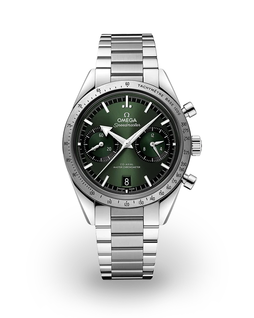 Omega Speedmaster '57 Co-Axial Chronometer Chronograph 40.5 MM / Green / Bracelet 332.10.41.51.10.001  Model Image