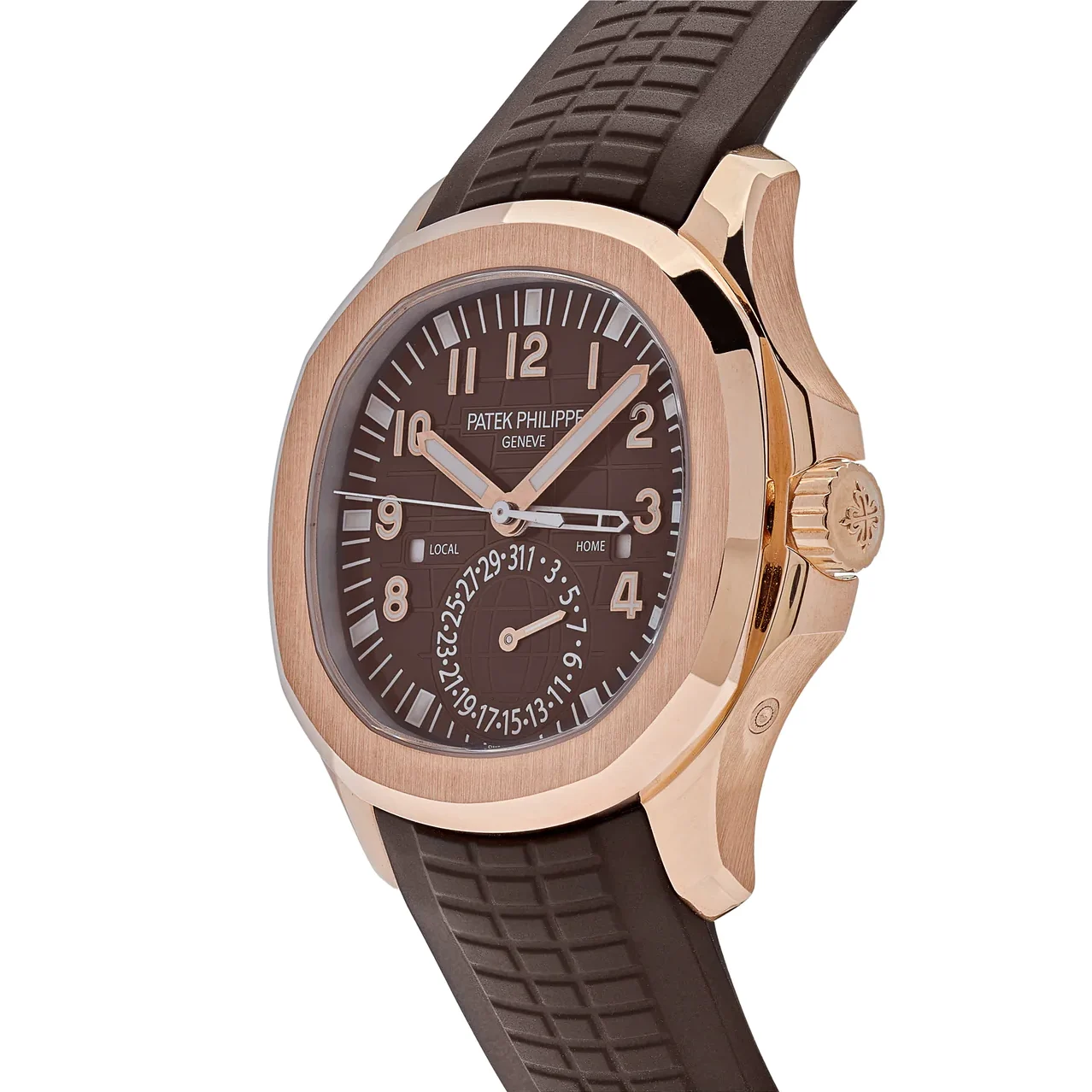 2022 Patek Philippe Aquanaut Travel Time Rose Gold / Brown 5164R-001 Listing Image 2
