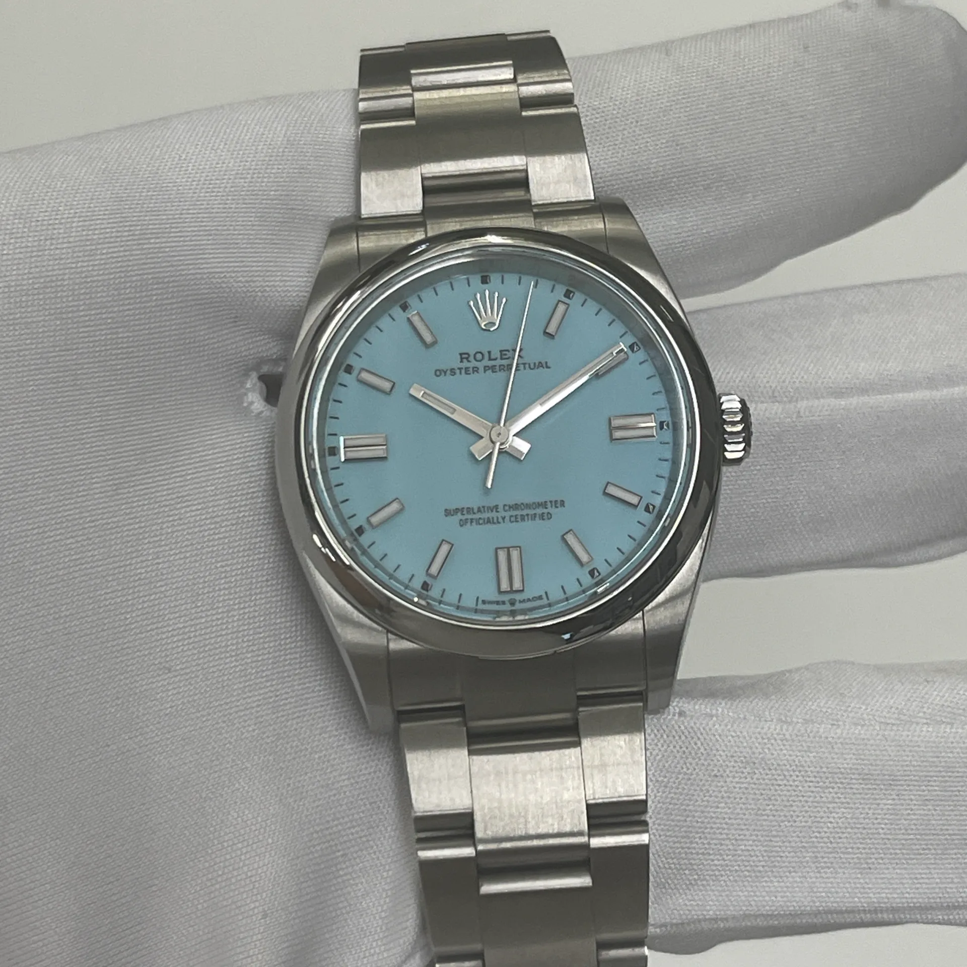 2024 Rolex Oyster Perpetual 36 Tiffany Turquoise 126000-0006