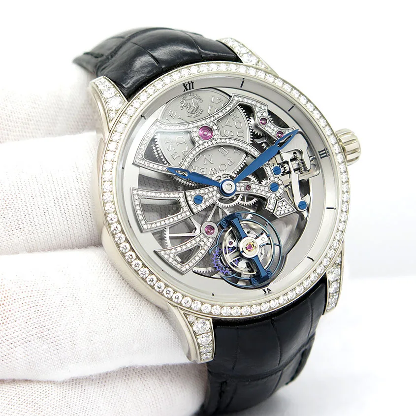 Ulysse Nardin Skeleton Tourbillon Manufacture White Gold & Diamond-Set 1700-129 Listing Image 1