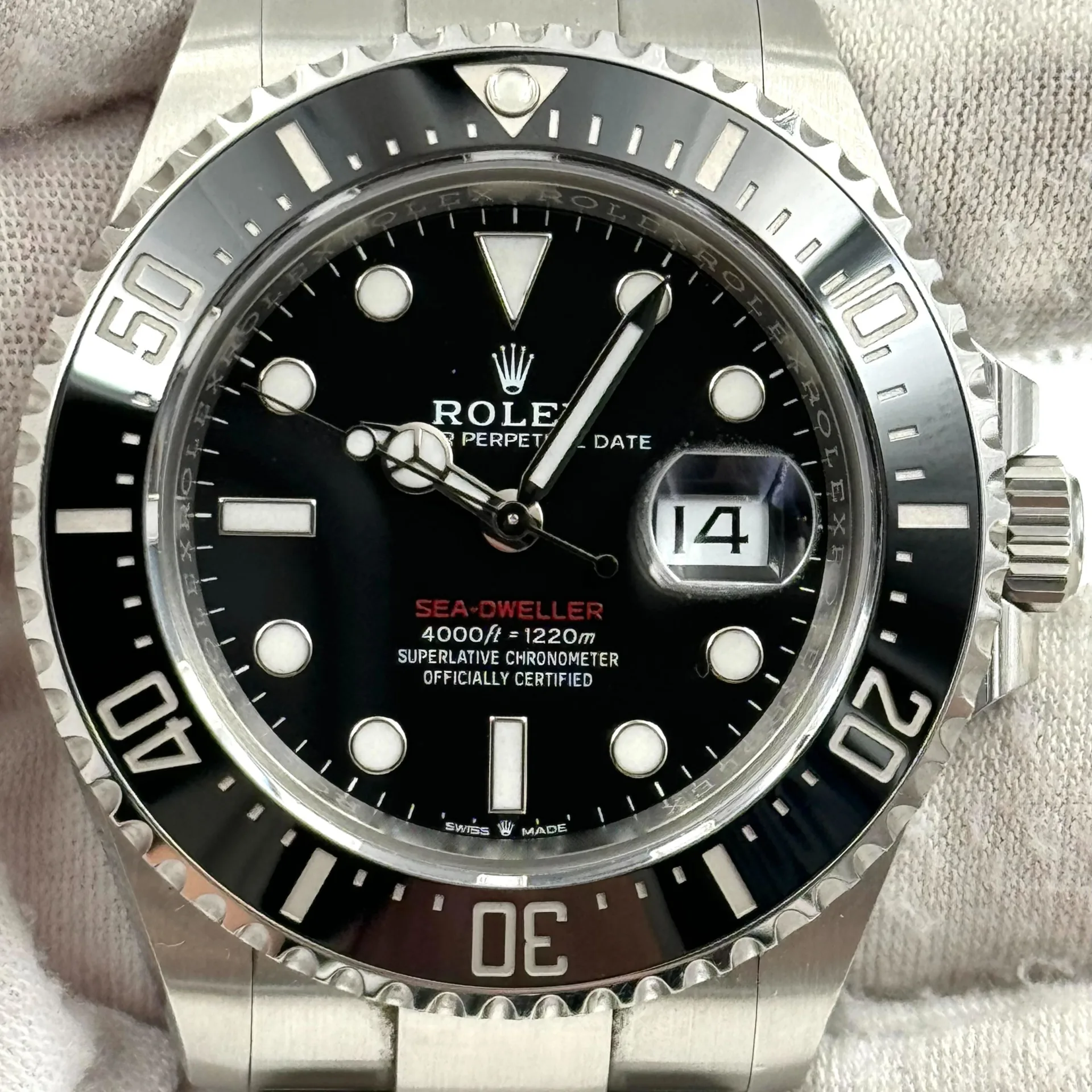 Auctions Rolex Sea Dweller 2019 For Sale Rolex 2019 MINT PAPERS