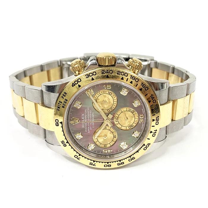 rami♡様 リクエスト 2点 まとめ商品 Rolex Daytona Two-Tone / Tahitian MOP / Diamond-Set / Oyster
