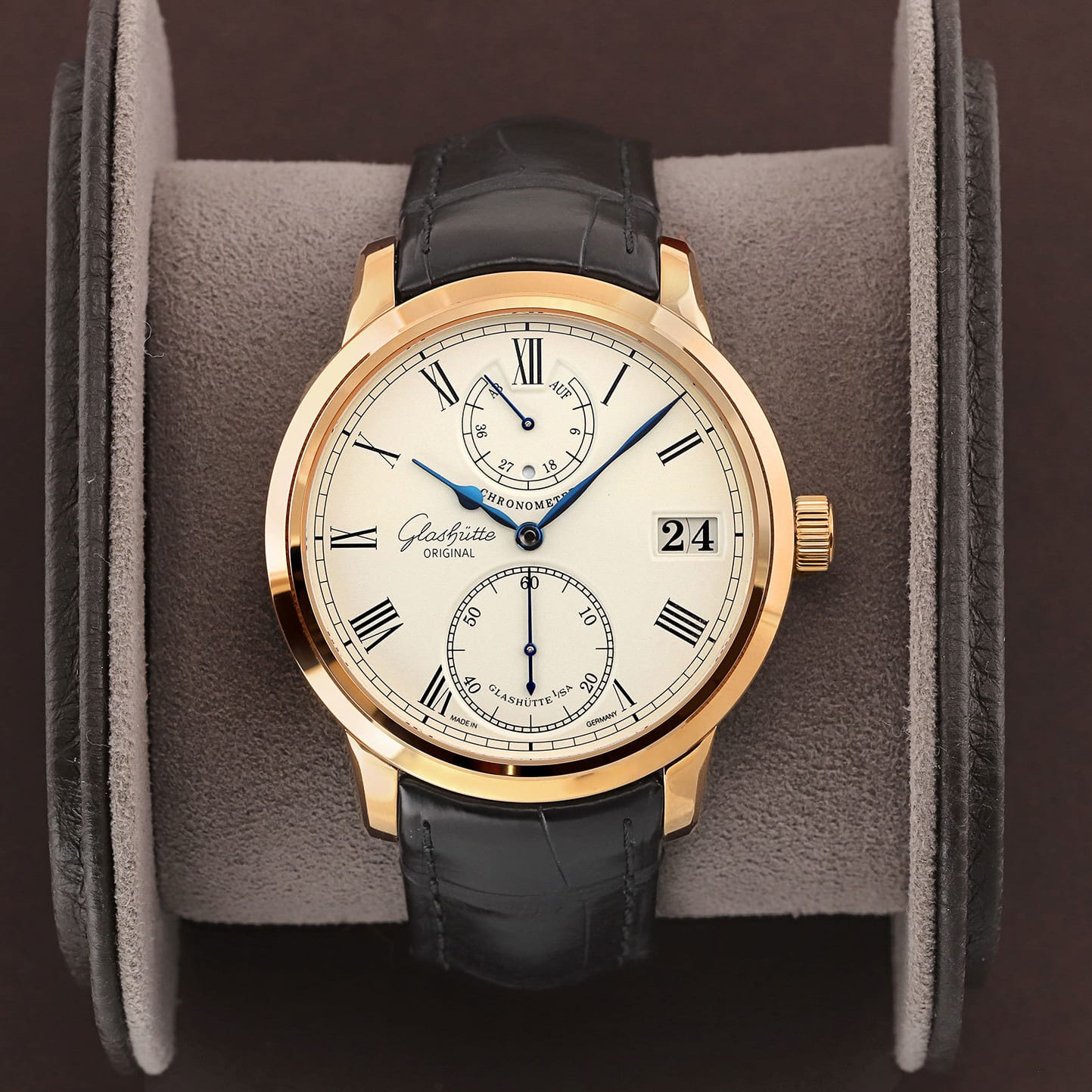 Glashutte Senator Chronometer Review Auction: 2013 Glashütte