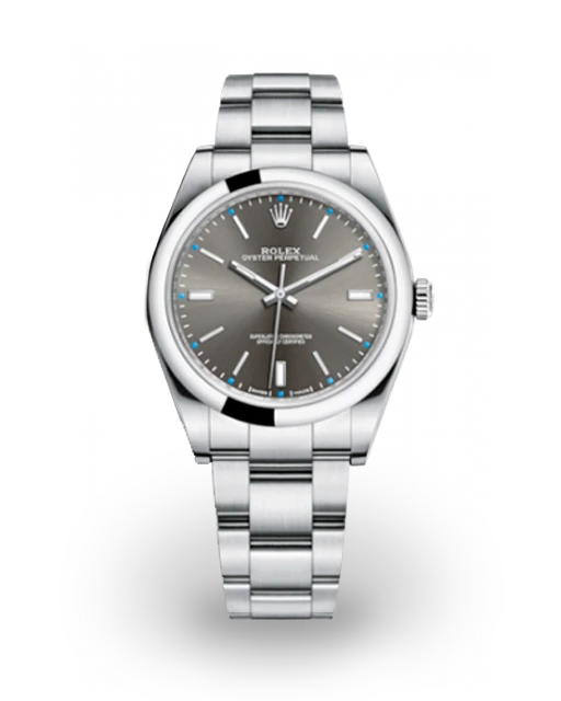 Rolex Oyster Perpetual 39 / Dark Rhodium 114300-0001  Model Image