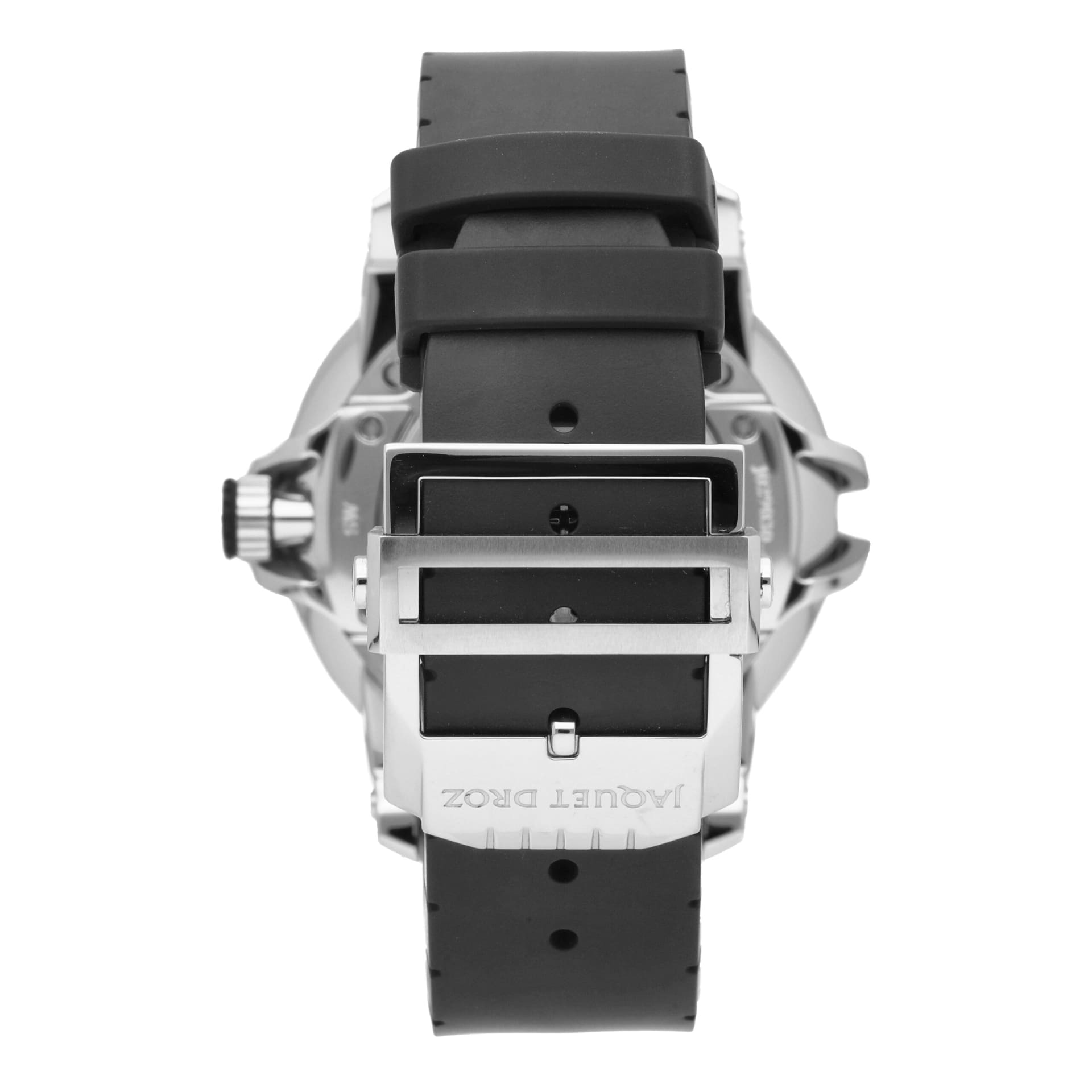 Jaquet Droz Grande Seconde SW 45 Steel / Black Ceramic / Black