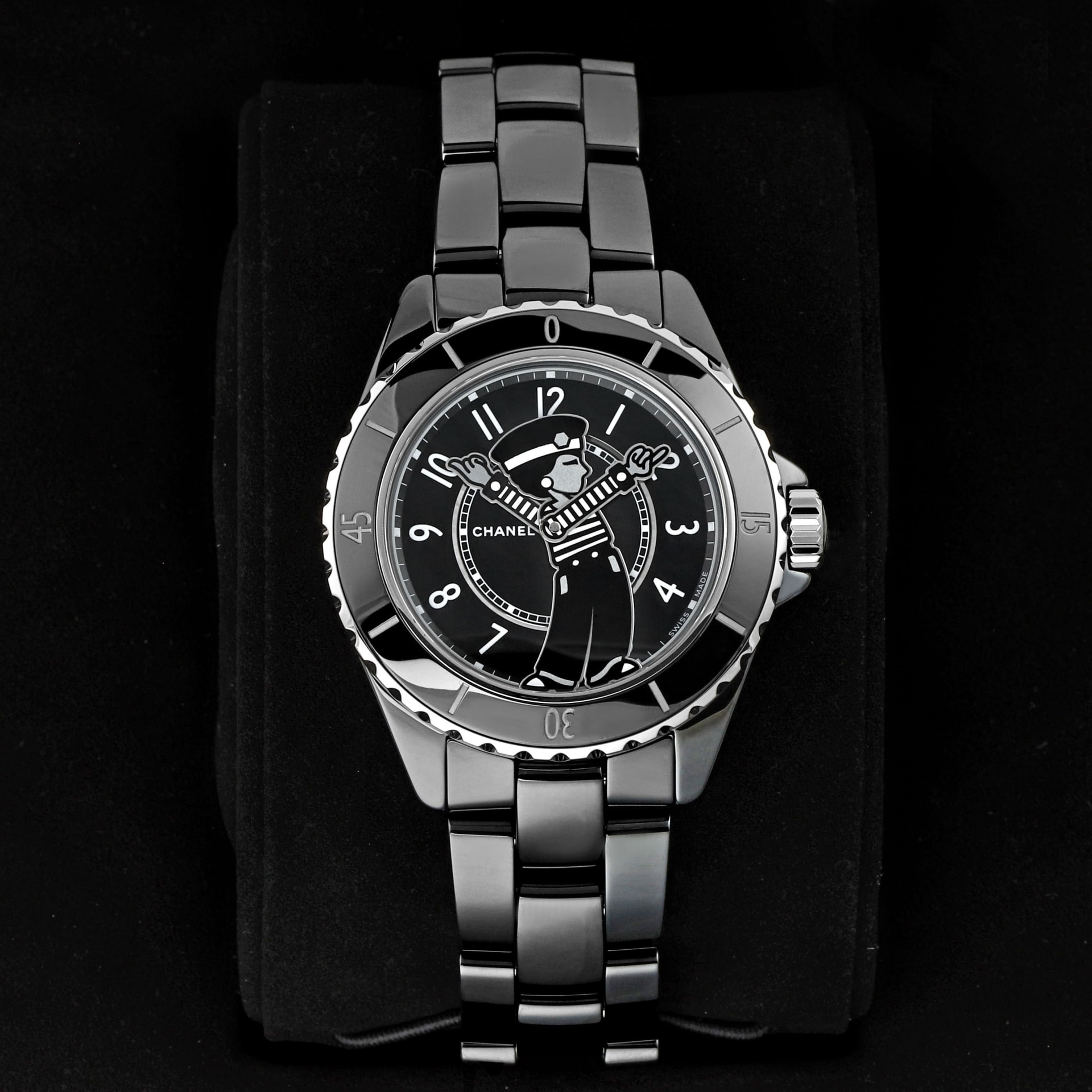 Chanel Mademoiselle J12 La Pausa Limited Edition 38 Ceramic